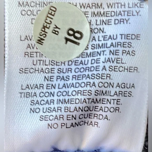 Adidas Women's Navy and White Workout Short Sleeve Tee - Picture 8 of 11